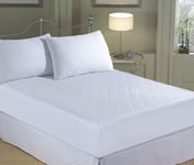 Luxury Quilted Deep Fitted Mattress Protector Bed Sheet Cover 16" - All Sizes