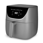 Tower Vortx Air Fryer Grey with Chrome Trim 6L Digital Air Fryer T17127CGRY