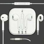 Universal Earphone 3.5mm Jack Handsfree With Mic for iPhone 5s 5C 6 6s plus ipad