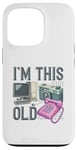 Coque pour iPhone 13 Pro I'm this old 2000's vintage two thousands retro 00s