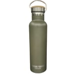 Yummii Thermo Bottle 600 ml Bamboo Lid termosflaska Olive Green OneSize - Fri frakt