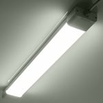 Anten - Neon led 120CM 36W 3600lm Blanc Froid 6000K Tube led, Reglette led, IP65 Imperméable Luminaire Plafonnier pour Atelier, Sous Sol, Bureau,