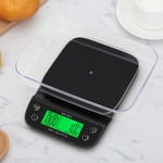 Coffee Kitchen Scale With Timer Food Baking 3KG Maximum Load LED Display SG