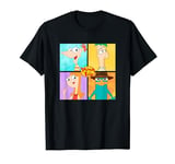 Disney Phineas And Ferb Character Box Up T-Shirt