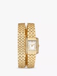 Michael Kors Women's Emery Crystal Double Wrap Bracelet Strap Watch