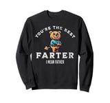 Best Dad Ever Gift for Dad from Daughter Son Cute Funny Sweatshirt