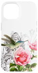 Coque pour iPhone 15 Protective Phone Case for Cute Girls Women Humming Bird