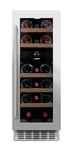 (Outlet) - mQuvée Inbyggbar vinkyl - WineCave 30D Stainless (B: 29,5 x H: 82/89 x D: 57 cm)