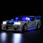 GEAMENT LED Light Kit Compatible with 2 Fast 2 Furious Nissan Skyline GT-R (R34