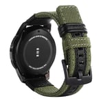 (20 mm Quick releaseArmy Green) 20 mm 22 mm:n nailonranneke Samsung Galaxy Watchiin3 41 mm 45 mm pikakiinnitysrannekoru Huawei Watch Gt 2 Prolle 46 mm 42 kelloranneke - kellon rannekkeet