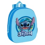 Koulureppu Stitch Disney 3D, sininen