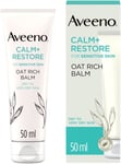 Aveeno Face Calm+Restore Ultra Rich Oat Moisturising Balm 1x 50ml, 24H Hydration