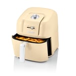 Swan Retro Manual Air Fryer Cream