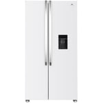 Réfrigérateur américain Continental Edison - CERA532NFW - 2 portes - 529L - L90 cm xH177 cm - Blanc