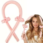 Värmefri Hårlockare / Heatless Curls - Locka håret utan värme Rosa