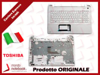 Clavier Avec Top Boîtier Toshiba Satellite L50-b L50d-b (Bianca) Italien