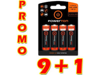 Alkaline Batteri, Aa, 1,5V, Powerton, Box, 10X4-Pack, Promo Pack