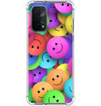 Coque Silicone Anti-chocs pour Oppo A54 5G/A74 5G Design Smile Dessins