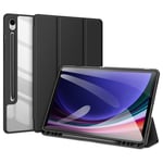 DUX DUCIS TOBY Samsung Galaxy Tab S9 FE Etui - Svart