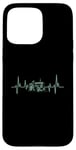 Coque pour iPhone 15 Pro Max Tracteur du rythme cardiaque