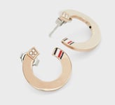 Tommy Hilfiger WoMens Stainless Steel Stud Earrings - Rosegold 2780467 - Rose Gold - One Size