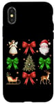 iPhone X/XS Christmas Cheer Angel Santa Tree Sleigh Case