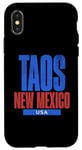 iPhone X/XS Taos New Mexico Travel Vacation Gift Graphic Design Case