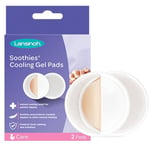 Lansinoh Soothies ® Cooling Gel Pads Breastfeeding - Soothes & Protects Cracked Nipples Breast Feeding - Reusable up to 3 days with Storage Tray - Breast Pads Maternity Sore Nipple Relief