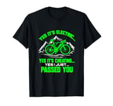 Pedal Cycle Electric Bike E Bicycle Funny Pedelec Cycling T-Shirt