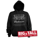 Budweiser White Logo Big & Tall Hoodie, Hoodie