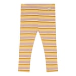 Petit Piao Legging Modal Multi Striped Adobe Rose/Yellow Corn/Mu