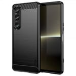 MOFI Sony Xperia 1 VI Skal Borstad Kolfibertextur Svart