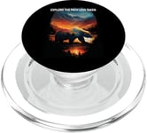 Explore The Path Less Taken bear hiking camping mountains PopSockets PopGrip for MagSafe