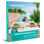 Coffret cadeau SmartBox Week-end gourmand et spa