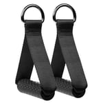 2 st Hexagonala Gummibandhandtag för Kabelmaskin, Motståndsbands Handtag Grepp Hemma Fitness Gym Handtag Träningsmaskin Tillbehör Handtag Med