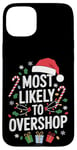 iPhone 15 Plus Most Likely To Overshop Christmas Shopping Holiday Shopper Case