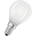 Ledvance Parathom E14 klotlampa, 2700K, 4,8W