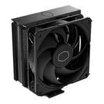 Cooler Master Hyper 212 Black CPU Air Cooler, SickleFlow 120 Edge PWM Fan, Aluminum Top Cover, 4 Copper Heat Pipes, 152mm Tall, AMD Ryzen AM5|AM4, Intel LGA 1851|1700|1200 Brackets