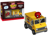 Figurine - Bitty Pop! Rides - Marvel - Deadpool et Food Truck Chimichanga - Funk