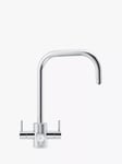 Franke Tasso Water Filter Swivel Spout 3 Lever Kitchen Mixer Tap