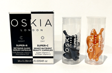 OSKIA Super C & Super R Duo 14 X 0.28ml Day & Night Capsules & Retinol New Boxed