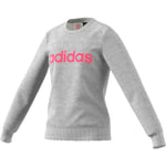 Grå Adidas YG Lin Sweat Genser