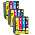 12 Ink Cartridge Fits For Epson XP-235 XP-245 XP-342 XP-345 XP-455 XP-255 XP-432