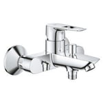 Mitigeur bain/douche 2 trous Grohe Start Loop en laiton coloris chromé entraxe 150 mm