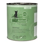 catz finefood Classic N° 15 Nourriture Humide pour Chat au Poulet et Faisan – Nourriture Humide Gourmet pour Votre Chat sans Sucre ni céréales, sans Gluten – avec Haute teneur en Viande, fabriquée en