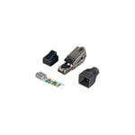 Infralan Ftps600 Connecteur RJ45 Cat.6 AWG22-27 en zinc moulé sous pression