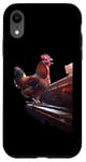 Coque pour iPhone XR Poulet piano