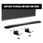 For Samsung Curved Soundbar Holder Speaker Stand Wall Mount Bracket AH61-03943A