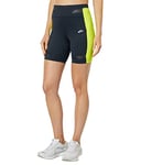 BROOKS 221565044 Run Visible 6" Short Tight Shorts Femme Asphalt/Nightlife Taille 35