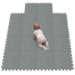 YIMINYUER Tapis Mousse bébé Puzzle de Sol Bebe Tapis pour Dalle Jeu Enfant R12G301018